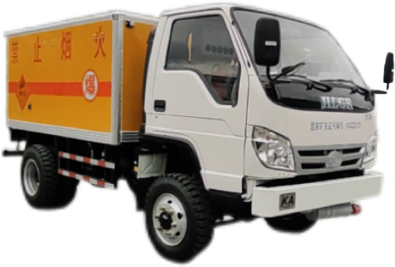 山東3噸礦用柴油機(jī)無(wú)軌爆破器材運(yùn)輸車